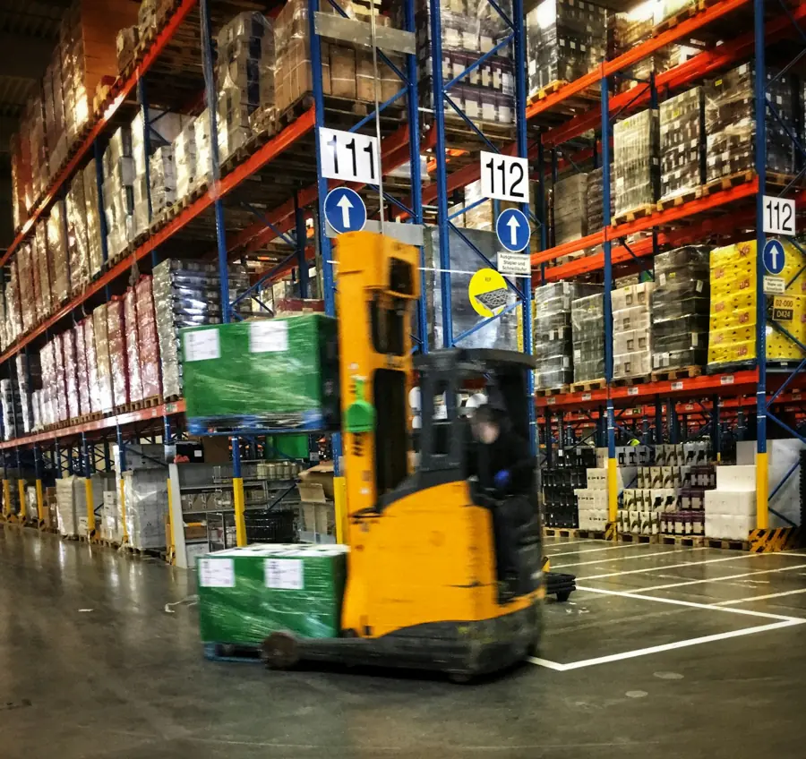 Warehouse racking