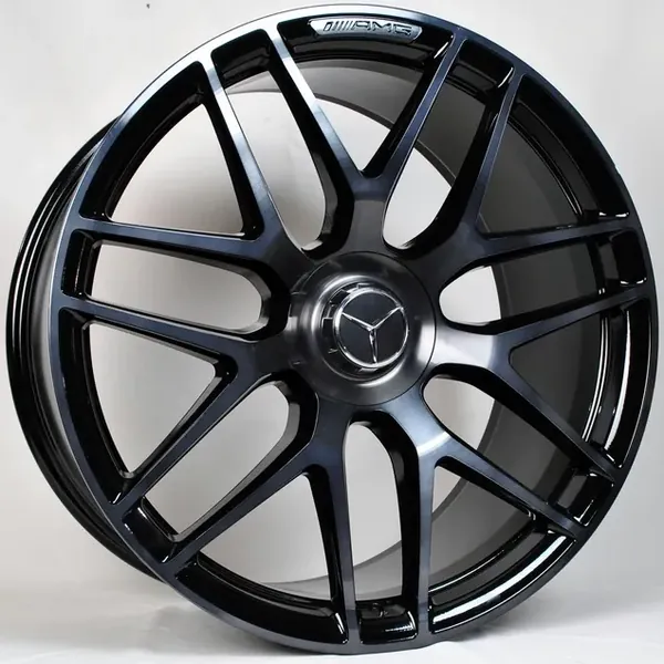 XN-762 BMF Black Varnish 11,5J×22 5×112 ET53 DIA 66,45 Чёрный с полированной лицевой частью