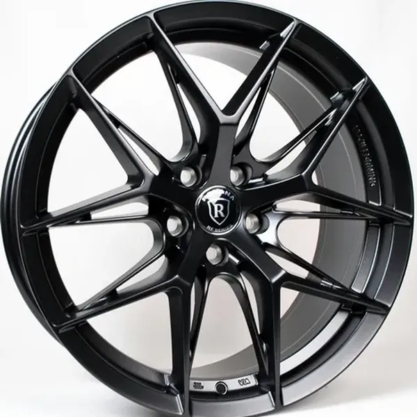 ANZ-0469 Matt Black FLOW FORMING 8,5J×19 5×114.3 ET35 DIA 67 Матовый чёрный