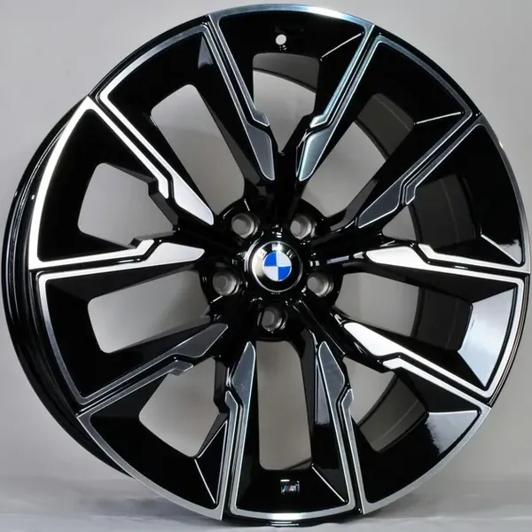 TS-5679 BMF 10J×20 5×112 ET37 DIA 66,45 Чёрный с полированной лицевой частью