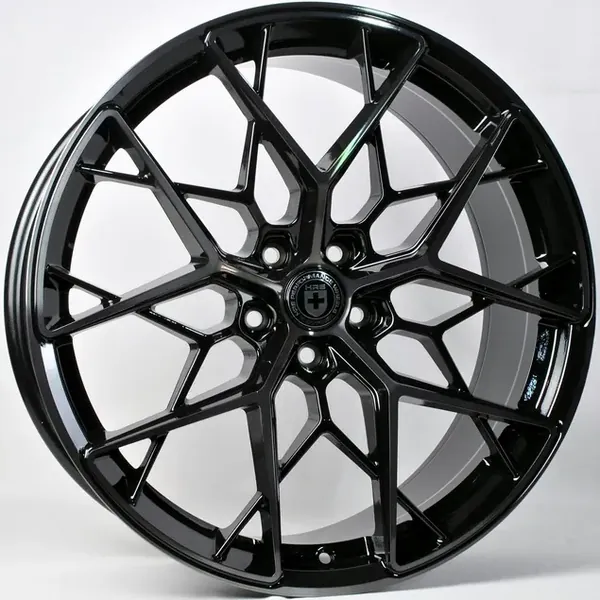 ANZ-0467 BMF Black varnish 8,5J×20 5×114.3 ET35 DIA 73 Чёрный с полированной лицевой частью