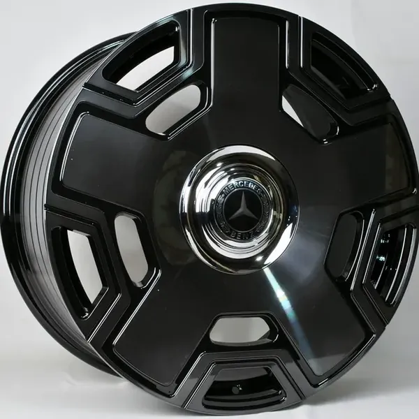 ZB-3053 BMF BLACK VARNISH 10J×21 5×112 ET40 DIA 66,45 Чёрный с полированной лицевой частью
