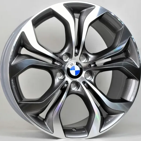 ZB-117 G5/MF BMW X5 9J×19 5×120 ET48 DIA 74,1 Графит с полированной лицевой частью