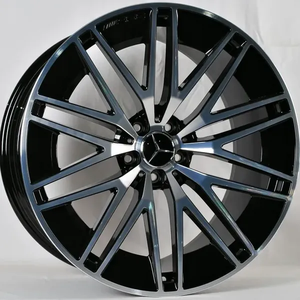 XN-5163 BMF AMG 11J×21 5×112 ET46 DIA 66,45 Чёрный с полированной лицевой частью