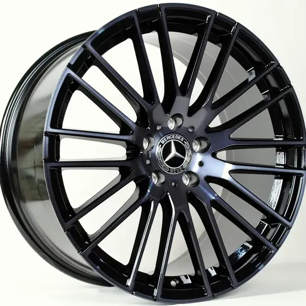 TS-0341 BMF BLACK CLIR 8,5J×19 5×112 ET40 DIA 66,45 Чёрный с полированной лицевой частью